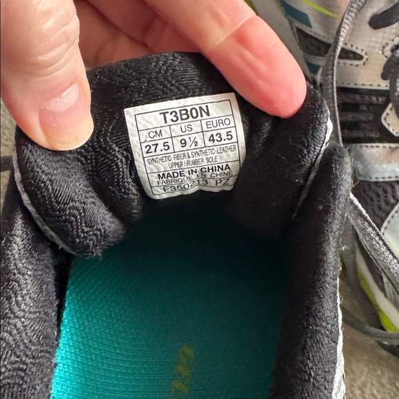 ASICS Gel Nimbus 15 Gray and Black Athletic Shoes Fluidfit. Like new! $Firm$ - Picture 4 of 5